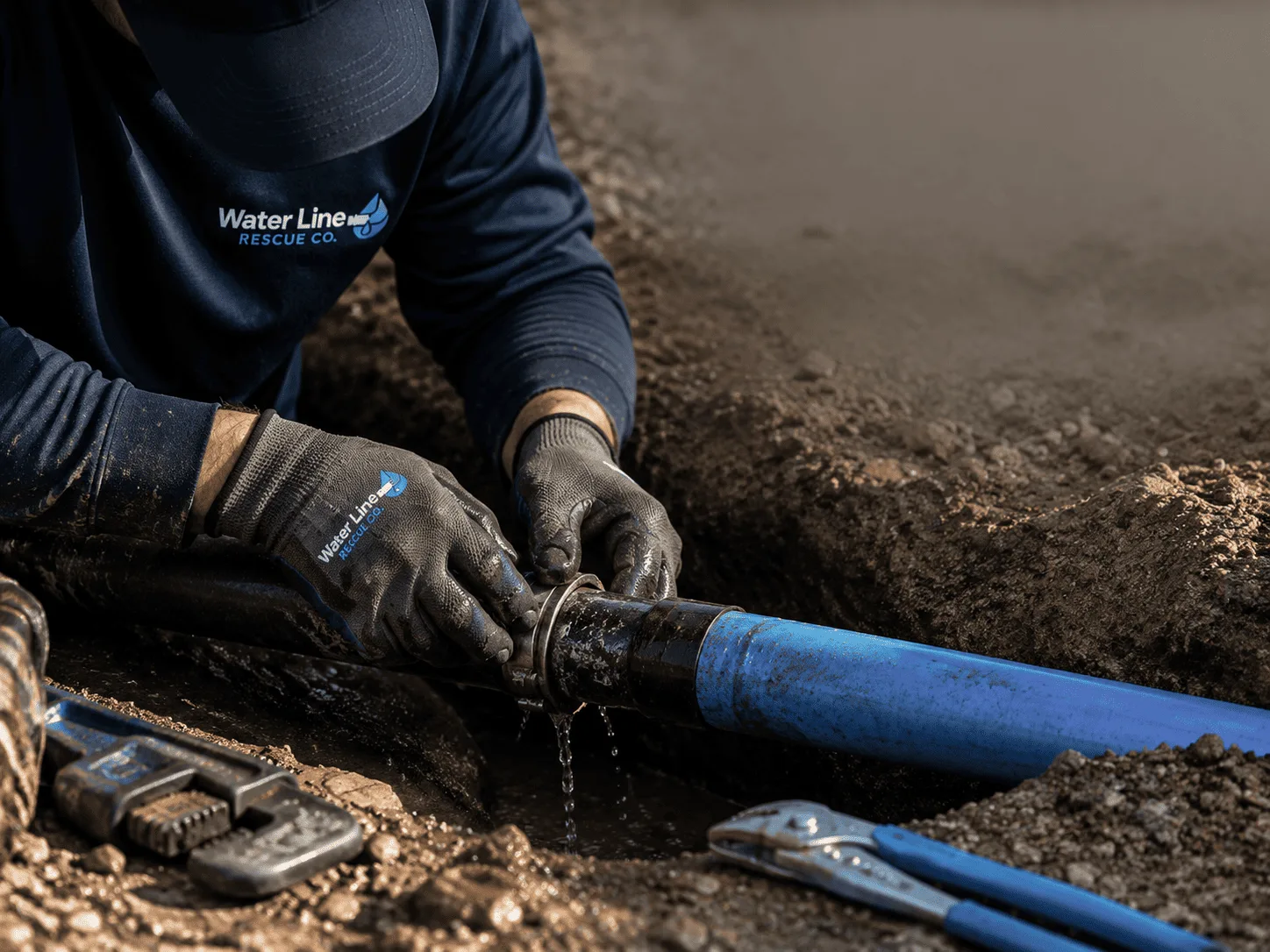 Why choose Water Line Repair in Center Ridge, AR